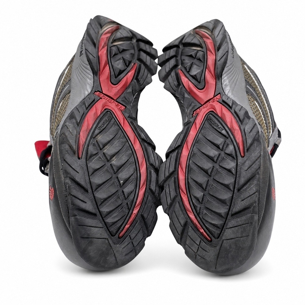 Nautilus Mens Size 9 Grey Olive Black Steel Toe Athletic Safety Work Shoes N1343 - Picture 7 of 9